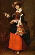 Francisco de Zurbaran Saint Margaret, dressed as a shepherdess. china oil painting artist